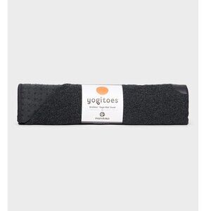 Manduka Yogitoes® Hot Yoga Mat Towel Black
